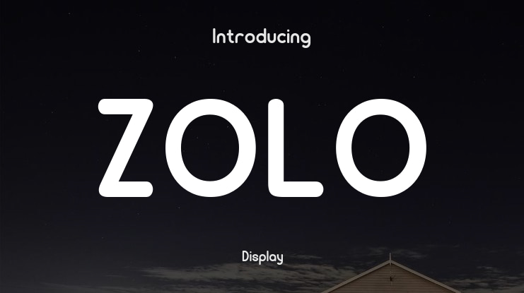 ZOLO Font