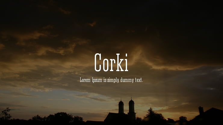 Corki Font
