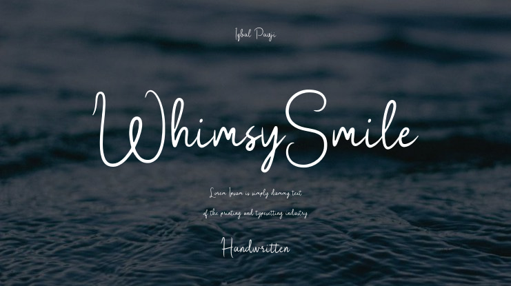 WhimsySmile Font