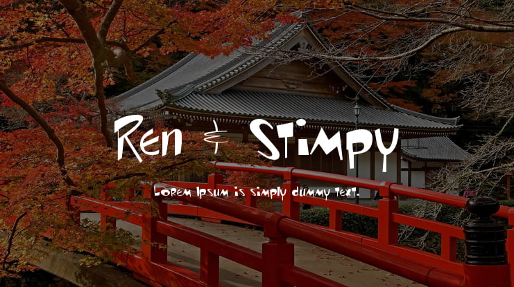 Ren & Stimpy Font