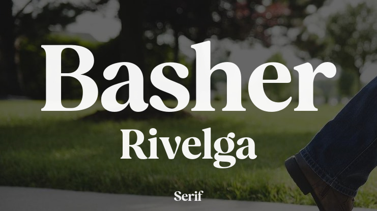 Basher Rivelga Font Family