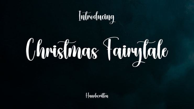 Christmas Fairytale Font