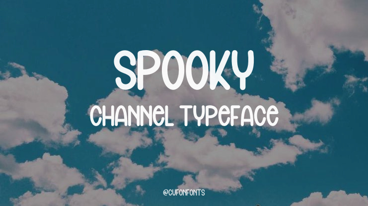 Spooky Channel Font