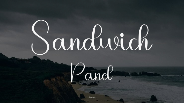 Sandwich Panel Font