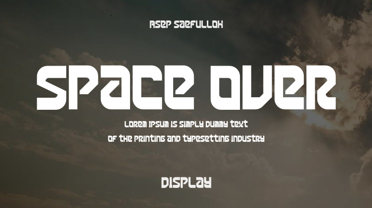 Space Over Font