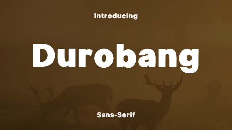 Durobang Font