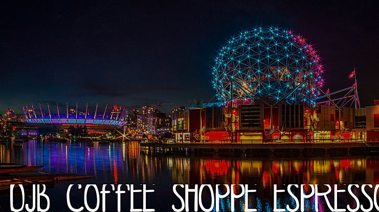 DJB COFFEE SHOPPE ESPRESSO Font