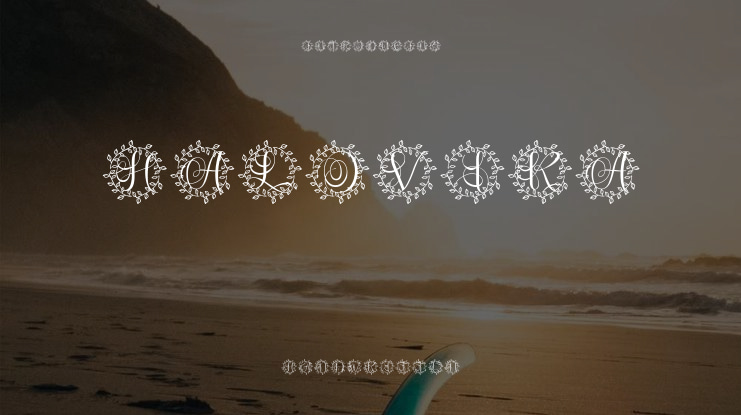 Halovira Font