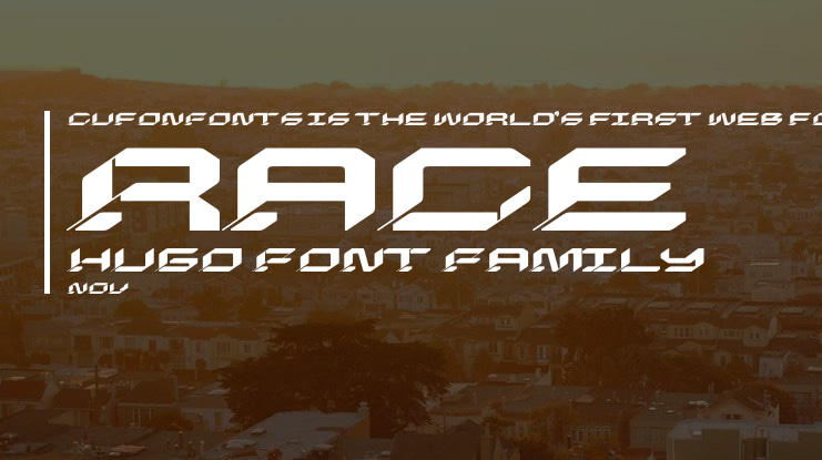 Race Hugo Font