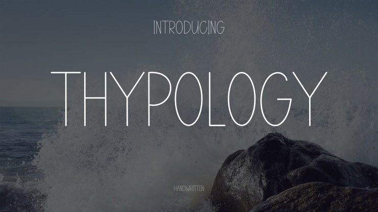 Thypology Font