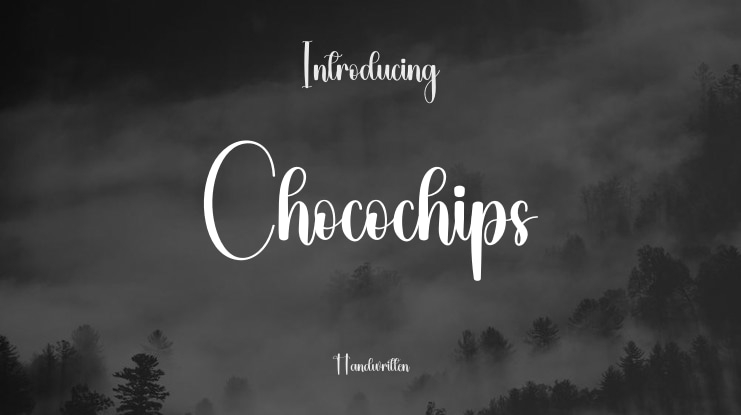 Chocochips Font