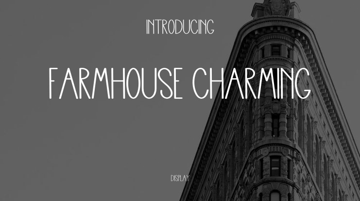 Farmhouse Charming Font