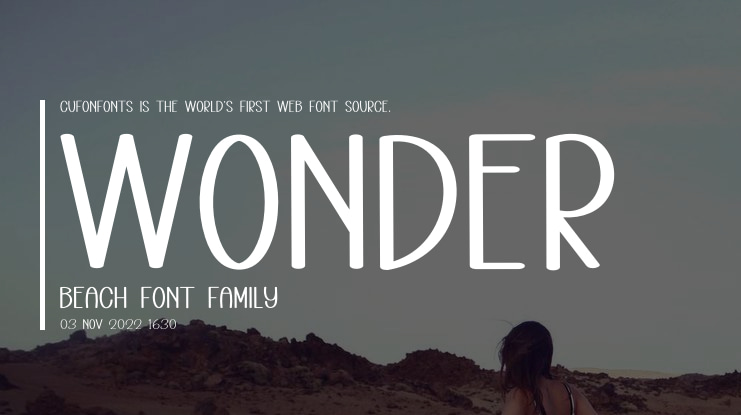 Wonder Beach Font
