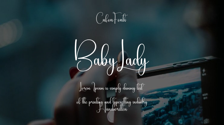 Baby Lady Font