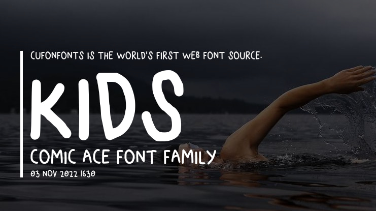 Kids Comic Ace Font