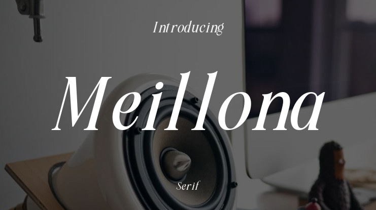 Meillona Font