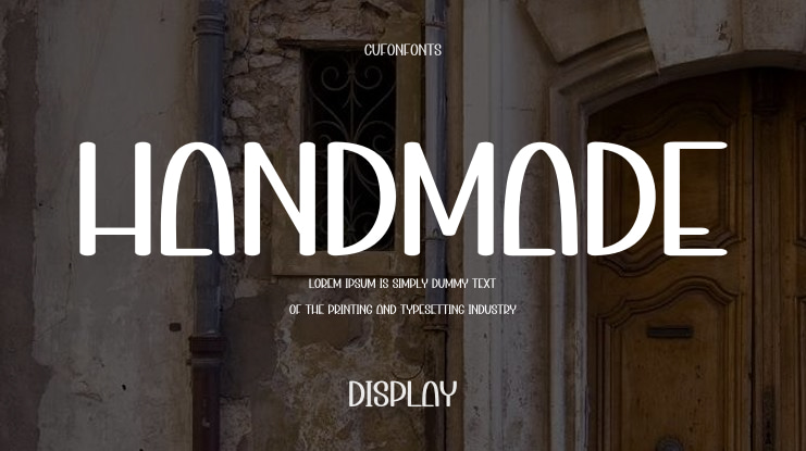 Handmade Font