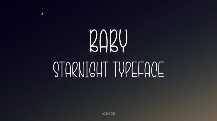 Baby Starnight Font