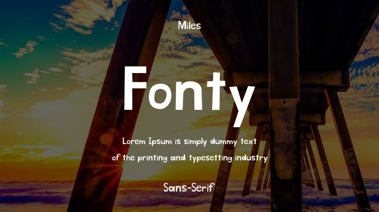 Fonty Font Family