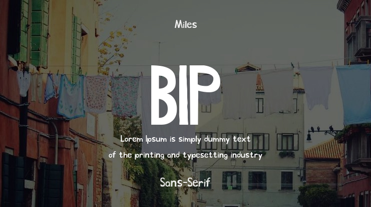 BIP Font