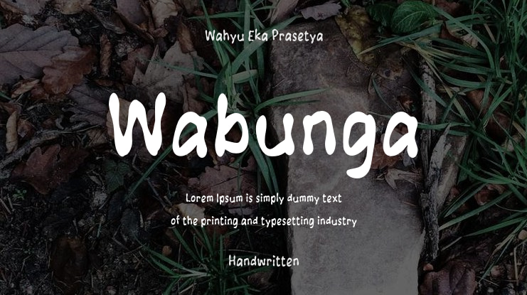 Wabunga Font