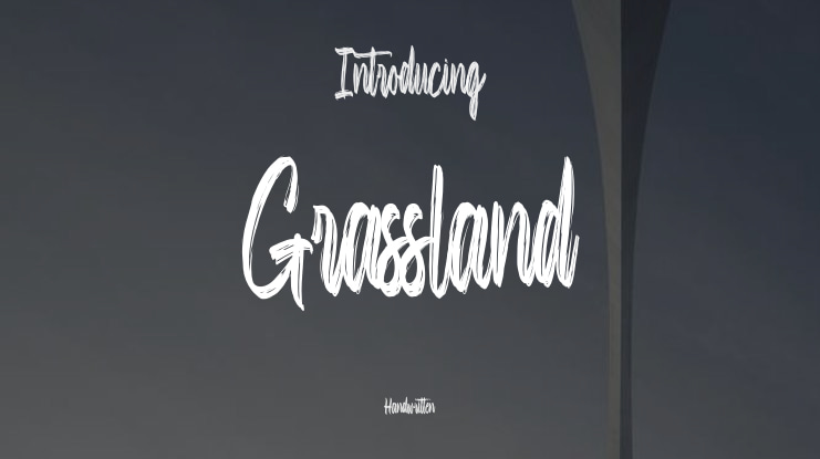 Grassland Font