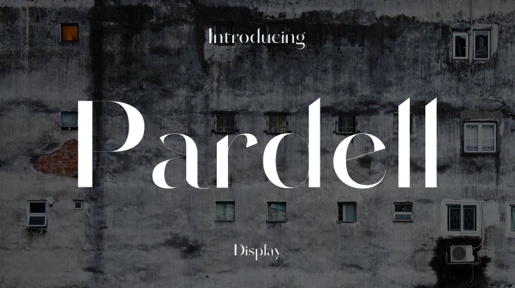 Pardell Font