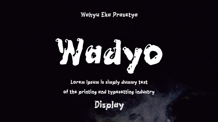 Wadyo Font