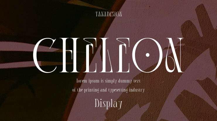 CHELEON Font