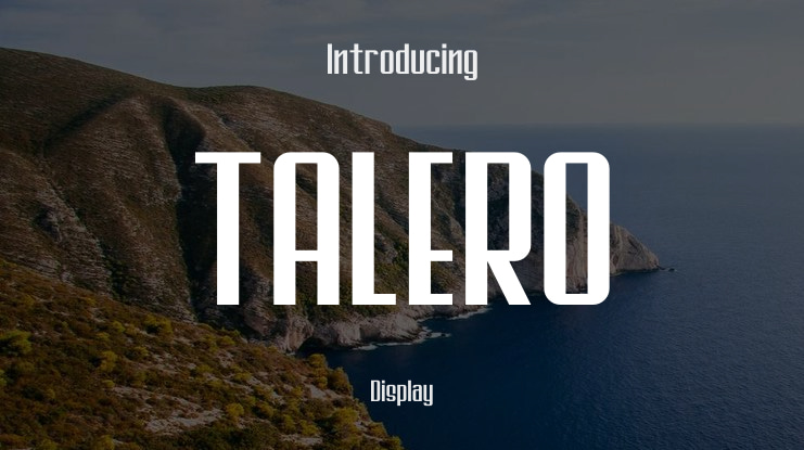TALERO Font