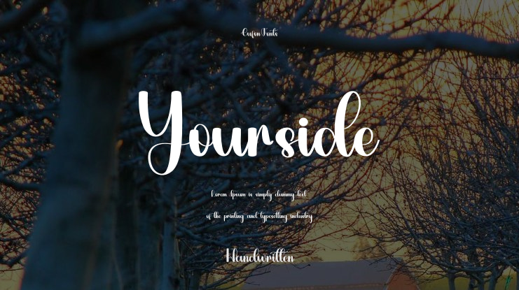 Yourside Font