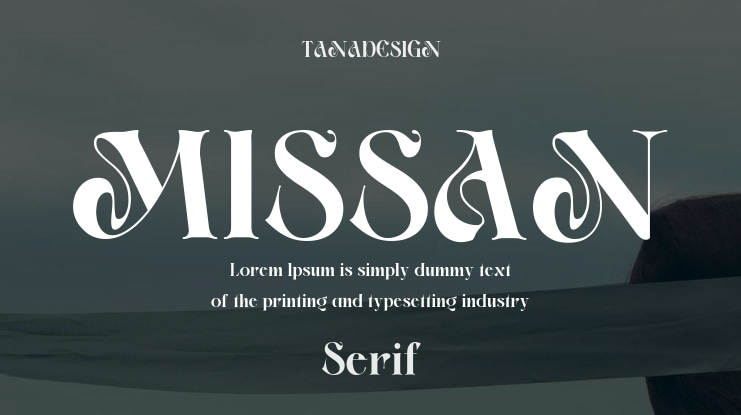 MISSAN Font