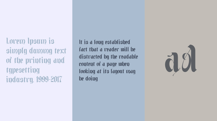 the black marrow Font