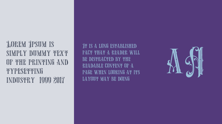 the victorian era Font