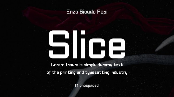 Slice Font