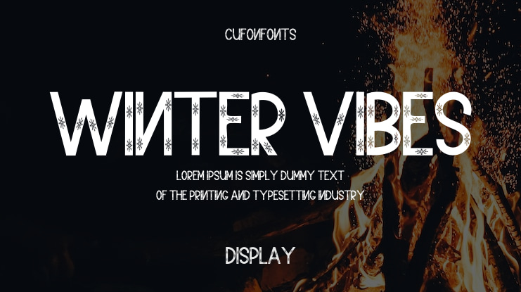 Winter Vibes Font