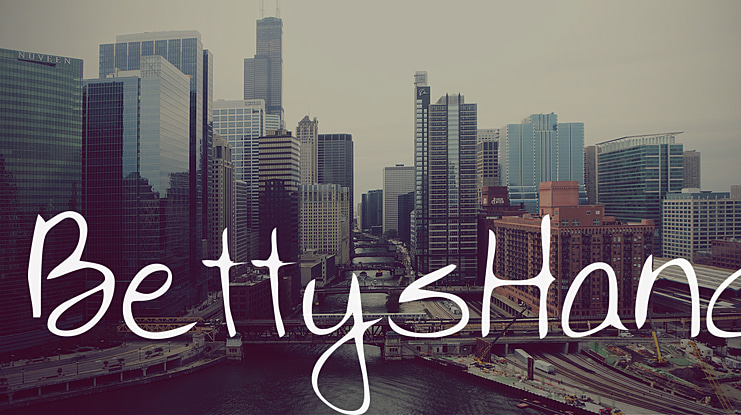 BettysHand Font