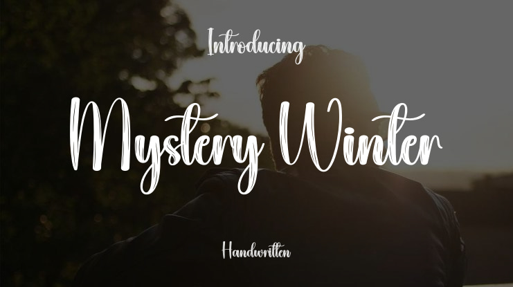 Mystery Winter Font