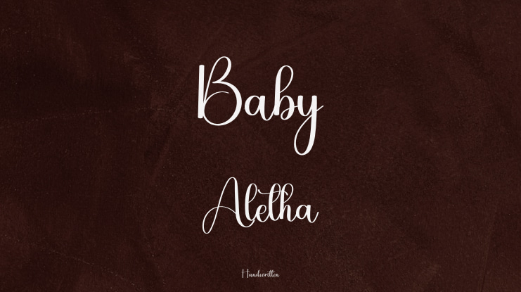 Baby Aletha Font