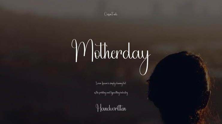 Motherday Font