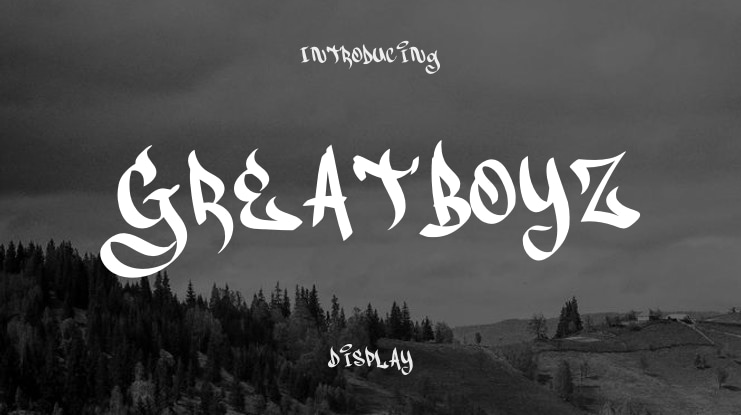 Greatboyz Font