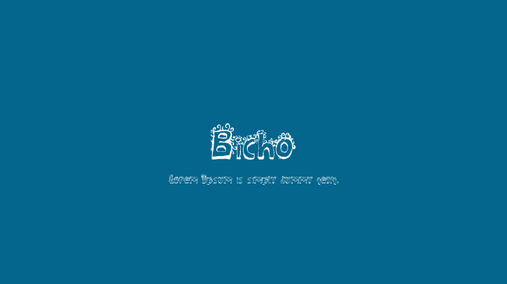 Bicho Font