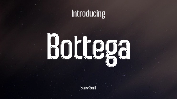 Bottega Font