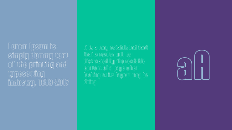 Noura Outline Font Family