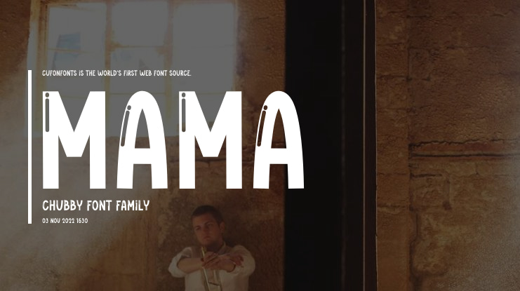 Mama Chubby Font
