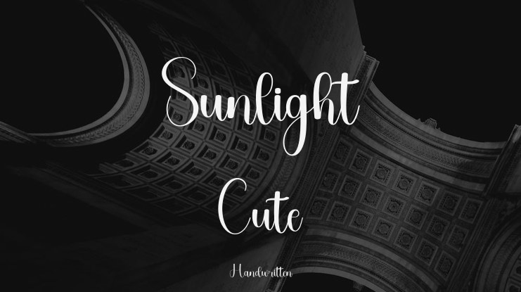Sunlight Cute Font