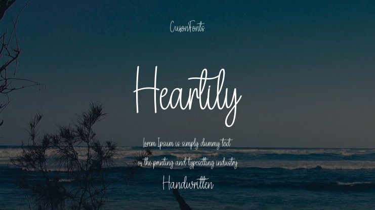 Heartily Font