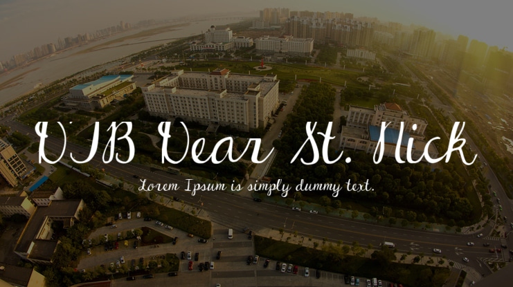 DJB Dear St. Nick Font