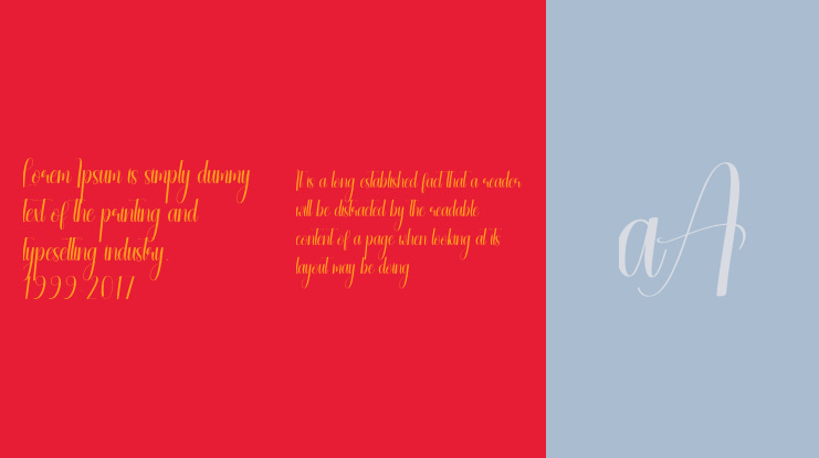 Christmas Reading Font