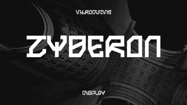 Zyberon Font